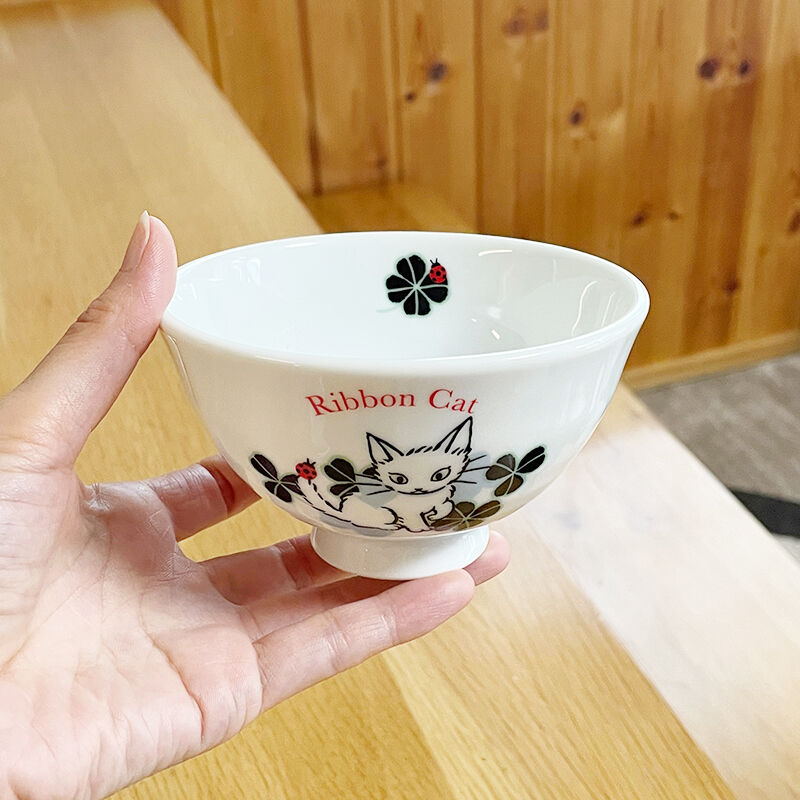 茶碗　クローバー 波佐見焼 クローバー柄 茶碗 - クラフト南風