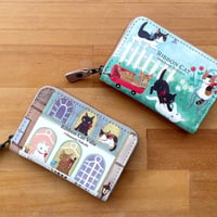 リボンキャット カード小銭入れ