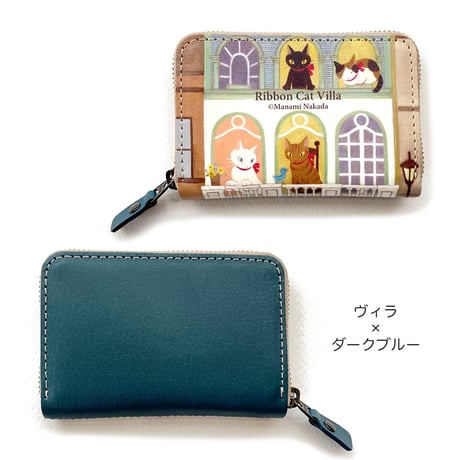 リボンキャット カード小銭入れ
