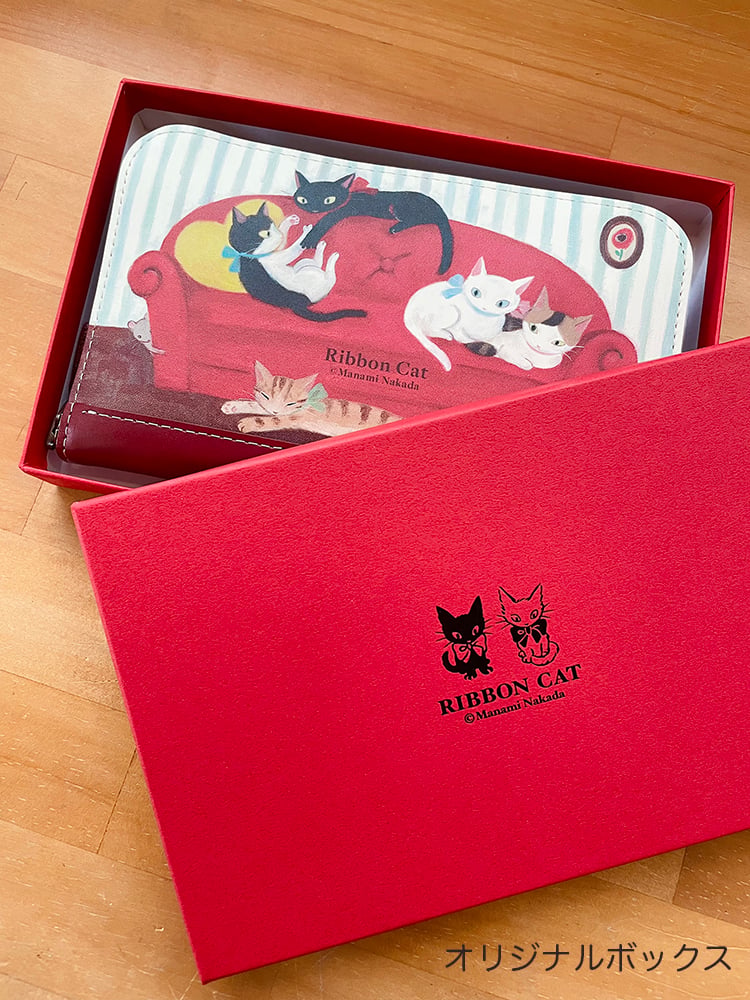 リボンキャット ラウンド財布 | Ribbon Cat - リボンキャット仲田愛美