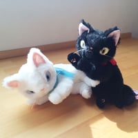 リボンキャットぬいぐるみ