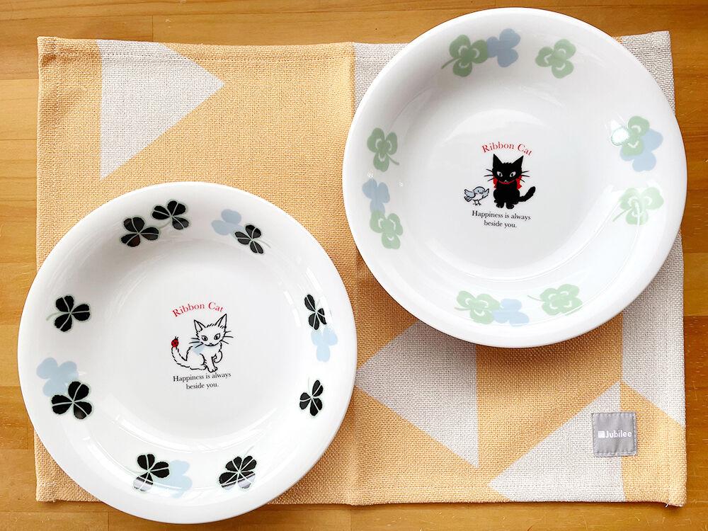 クローバーカレー＆スープ皿 | Ribbon Cat - リボンキャット仲田愛美の