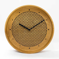KOMON WOOD CLOCK［MIYABI］ 【MOKULABO】