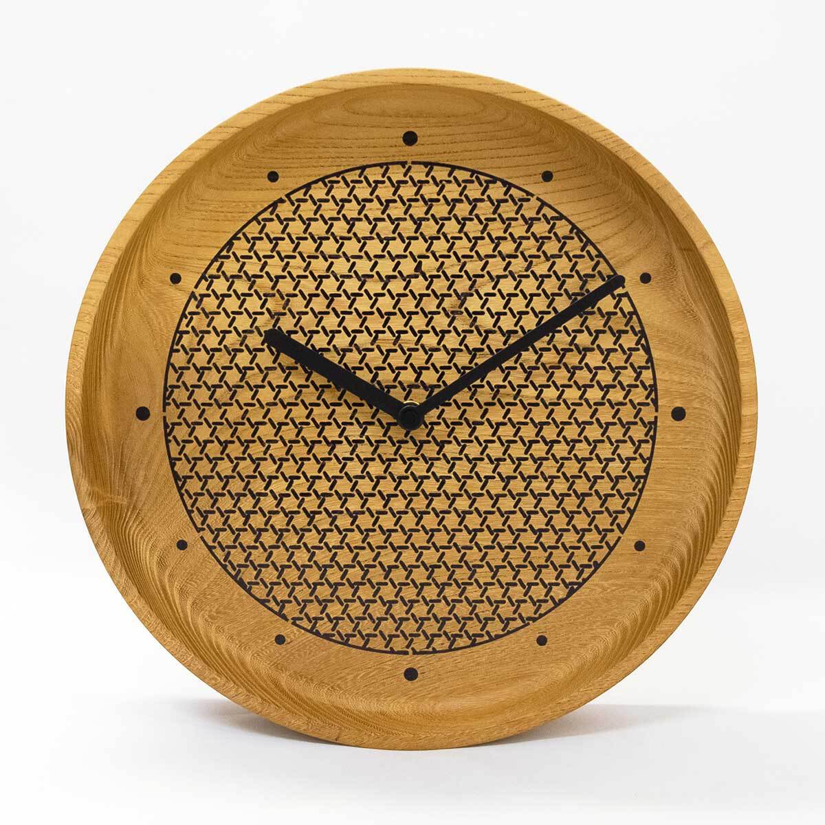 KOMON WOOD CLOCK［MIYABI］ 【MOKULABO】 | 木のエッセンシャル