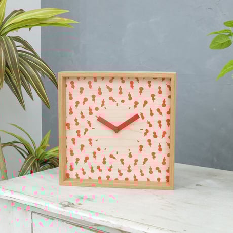 KOMON WOOD CLOCK［GAKU］ 【MOKULABO】