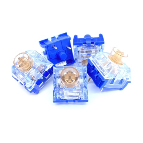 Kailh Deep Sea Silent Box Switch Whale（サイレントタクタイル/3pin/40gf(O)/5pcs）