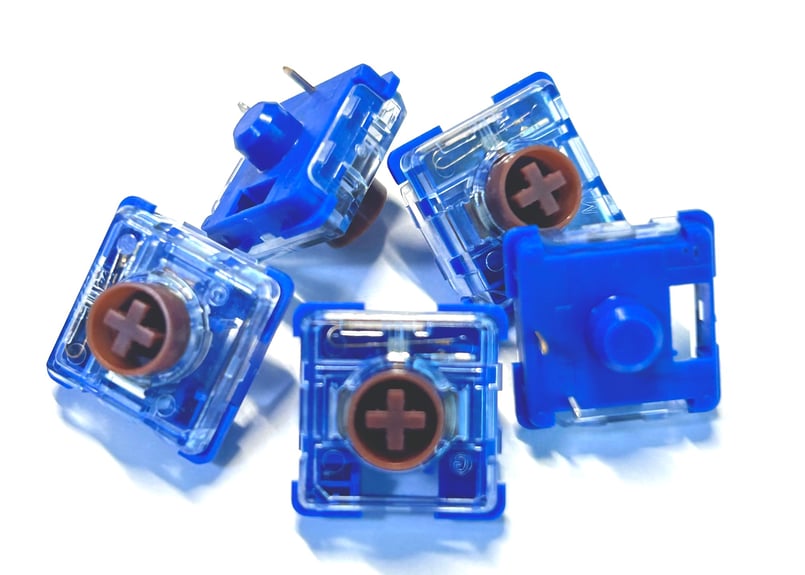 Kailh Deep Sea Silent MINI ロープロファイルスイッチ Whale(静 Kailh Deep Sea Silent MINI ロープロファイルスイッチ Whale(静