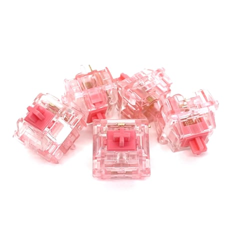 KTT Strawberry Linear Switch（5pin/45g(A)/5pcs）