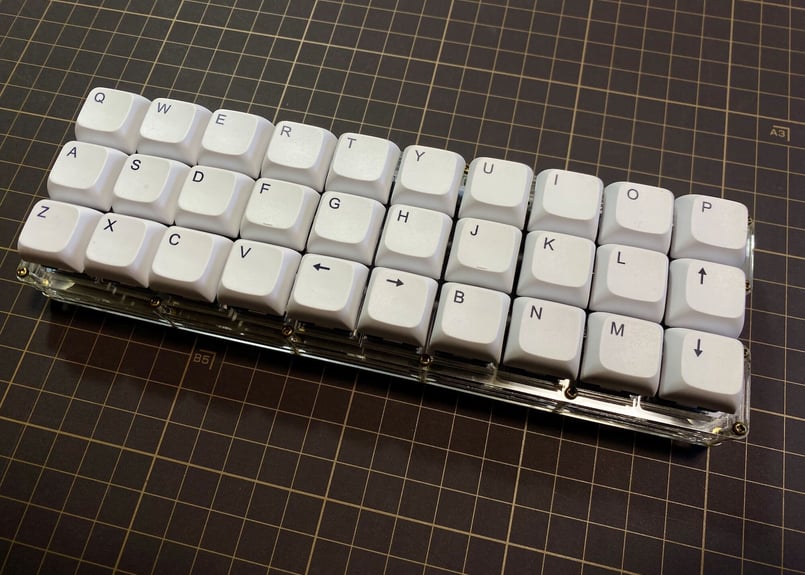 XDA DyeSub PBT 93 Orthlinear キーキャップセット(ホワイト XDA DyeSub PBT 93 Orthlinear キーキャップセット(ホワイト