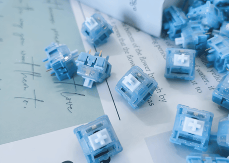 Mage Studio HMX Blue Topaz Linear Switch (32g(T)/5pin/5pcs）