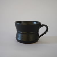 スターネットオリジナル   黒マット砂時計マグ
