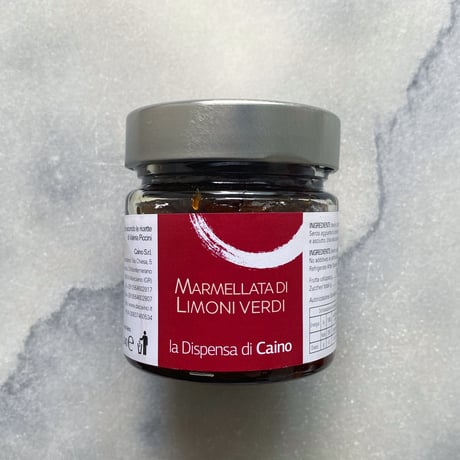CAINO カイーノ Marmellata di Limoni Verdi グリーンレモンジャム 240g