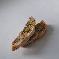 Grocery Sym Gris + Noir シチリア小麦とブロンテ産ピスタチオ 有機アーモンドのビスコッティ 50g