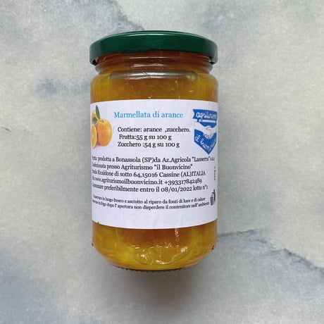 Lasserra ラッセッラ　Marmellata di arance オレンジのジャム　320g
