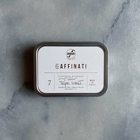 Sabadi/A.Pepe Timut(7g × 7) サバディ/アッフィナーティ　チョコレート　ペーぺ　ティムット　(ティムールペッパー)
