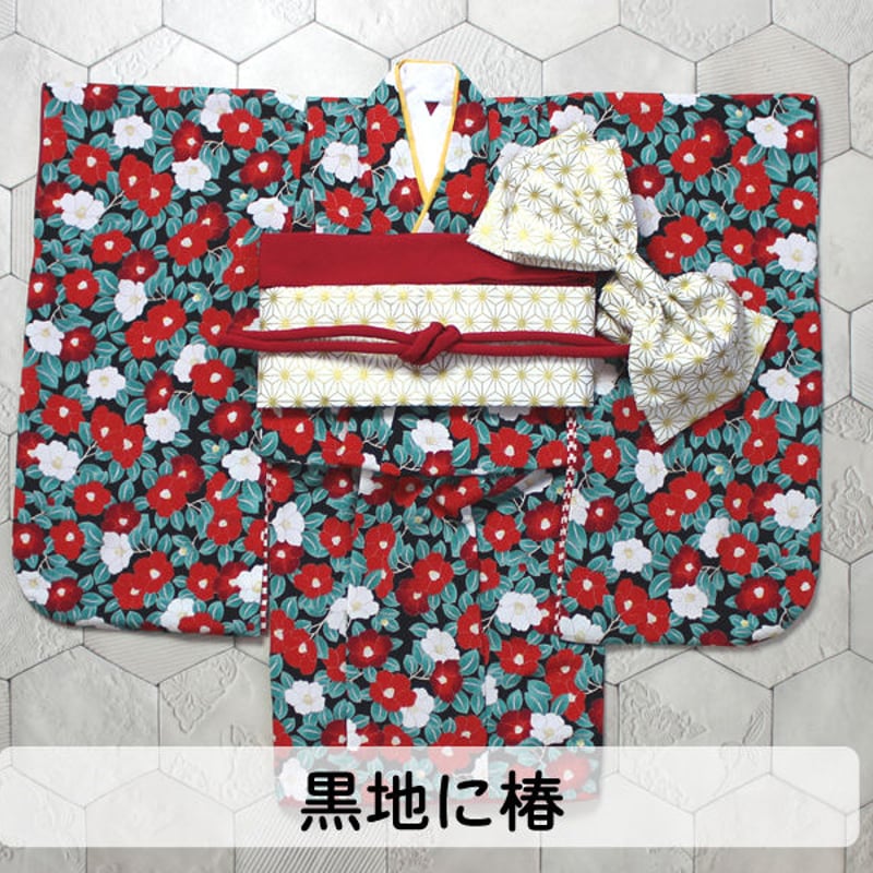 七五三3歳女の子(被布スタイル) レンタル着物一式 | ameriajaponica