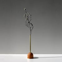 FUNNEL bud vase / L  / Cherry