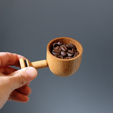 LEHTO coffee measure spoon / Oak