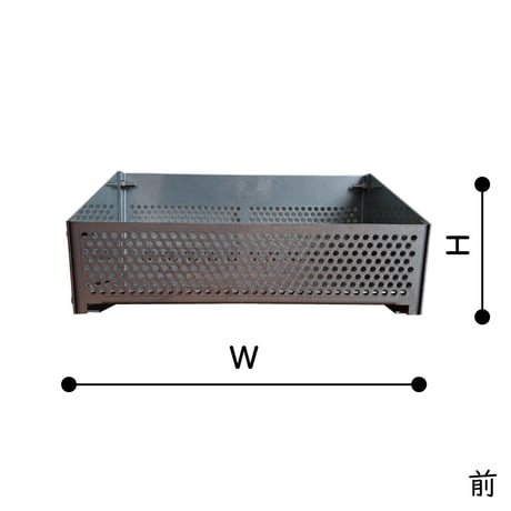 薪ストーブ用ペレット燃焼カゴ-NEN3L