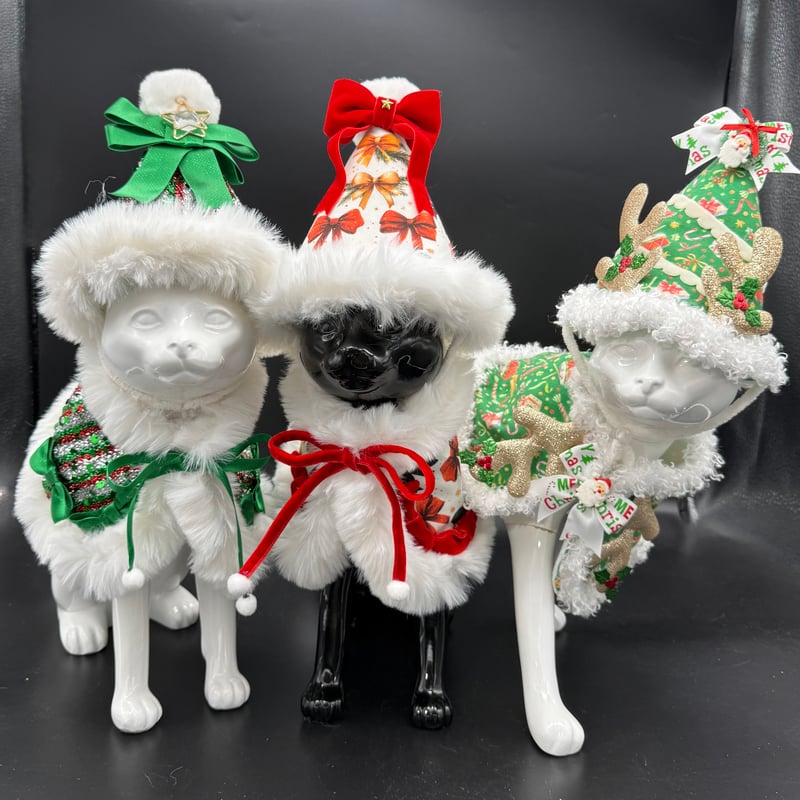 K-714スパンコールXmasマント | KiKi