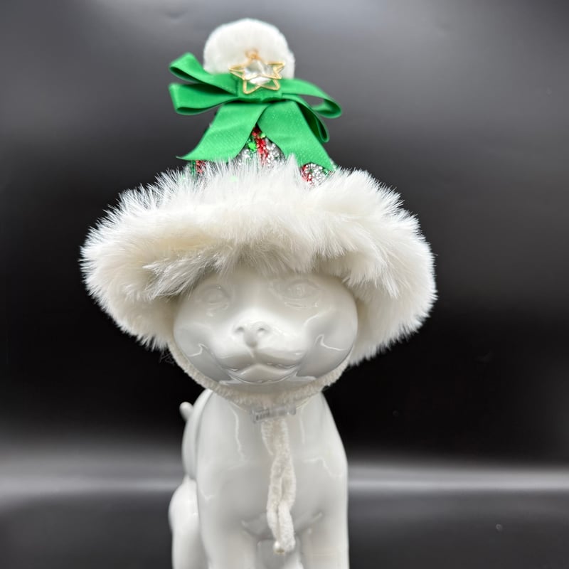 K-717スパンコール生地サンタ帽子 | KiKi