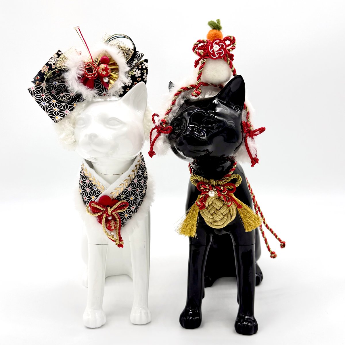 K-743和柄リボン水引き付きカチューシャ | KiKi