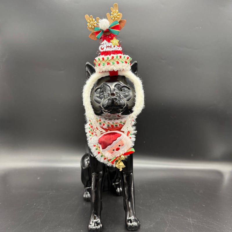 K-706サンタ帽子Merry Christmas ロゴカチューシャ | KiKi