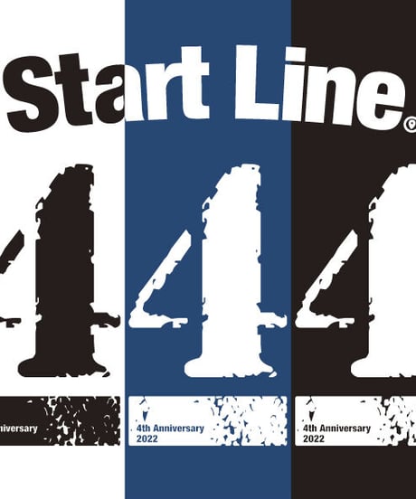 StartLine 4th Anniversary T-shirt／4周年記念Tシャツ（White／ホワイト）