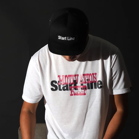 MOTIVATION KEEP Round T-shirt／モチベーションキープTシャツ （White／ホワイト）