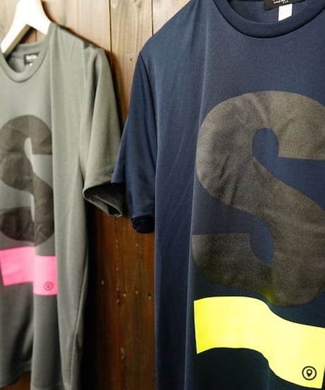 【S残り1点】Big S Active T-shirt／ビッグエスアクティブT（Navy／ネイビー）