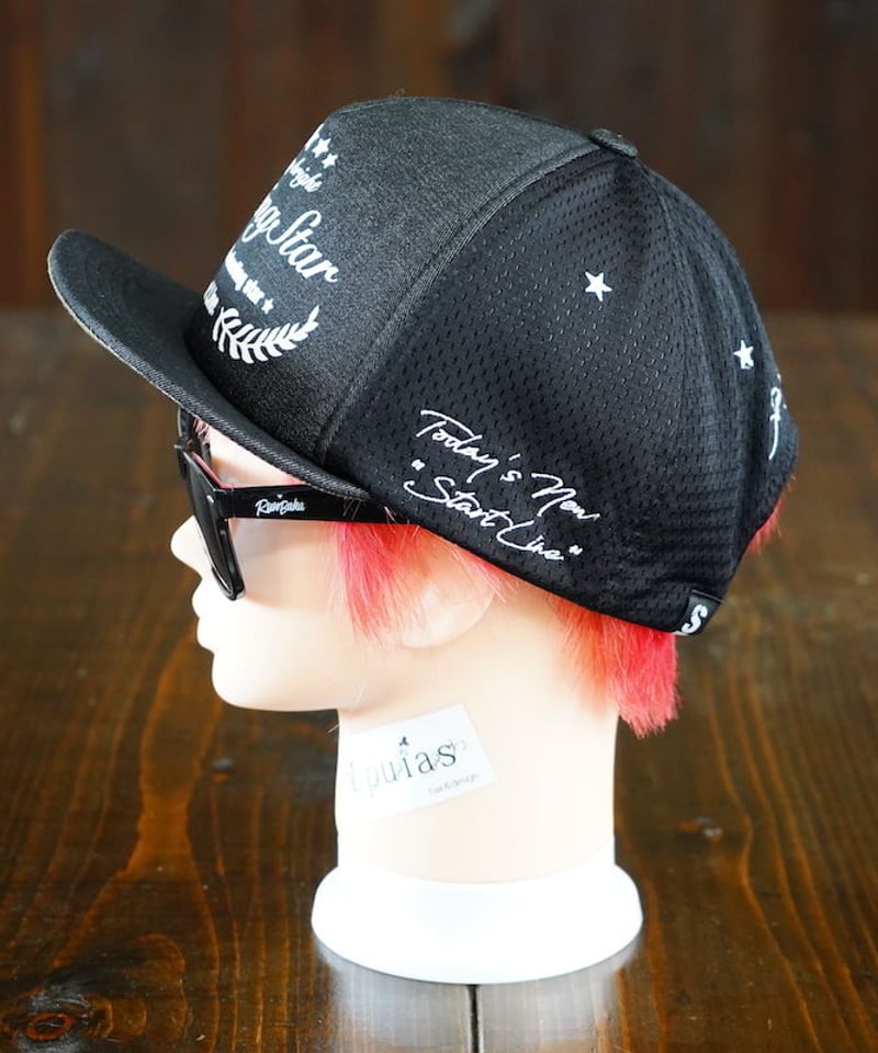 Shooting Star Denim Cap／シューティングスターデニムキャップ（Black