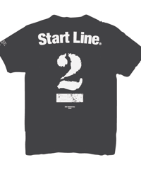 【S残り1点】StartLine 2nd Anniversary T-shirt／2周年記念Tシャツ（Black／ブラック）
