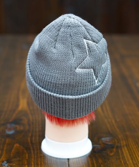 Big Star Knit Cap／ビッグスターニットキャップ（Gray／グレー）