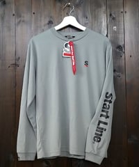 【残りわずか】StartLine Active Long T-shirt／アクティブロングTシャツ（Gray／グレー）