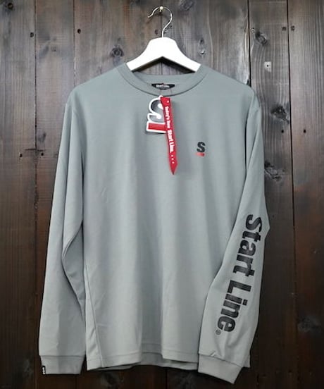 【残りわずか】StartLine Active Long T-shirt／アクティブロングTシャツ（Gray／グレー）