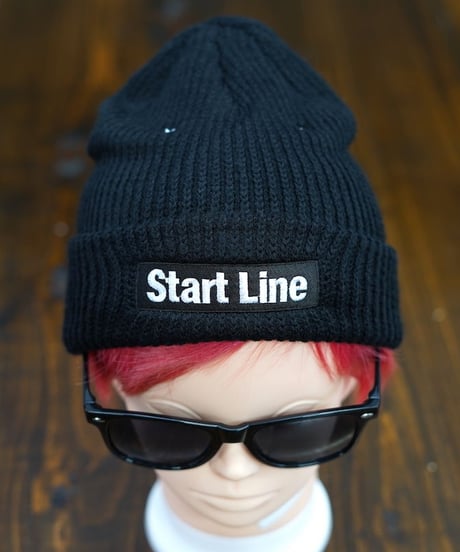 Box Logo Knit Cap／ボックスロゴキャップ（Black／ブラック）