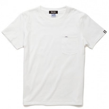 Lee with SL Pocket T-shirt／リーウィズポケットTシャツ（White／ホワイト）  ウィメンズ