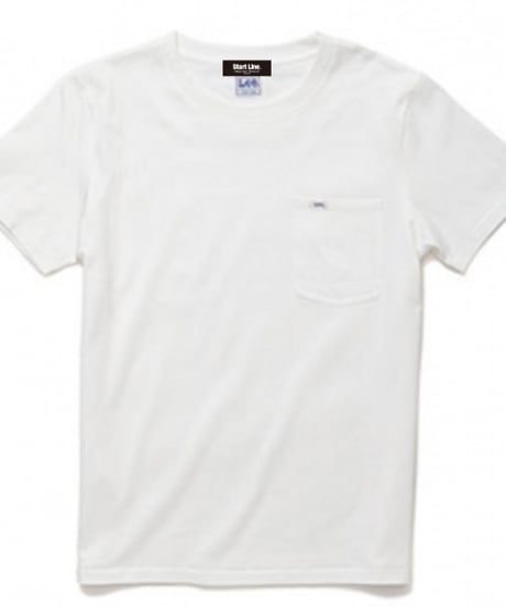 Lee with SL Pocket T-shirt／リーウィズポケットTシャツ（White／ホワイト）