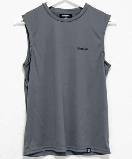 Today`s New StartLine No-sleeve／トゥデイズニュースタートラインノースリ（Gray／グレー）