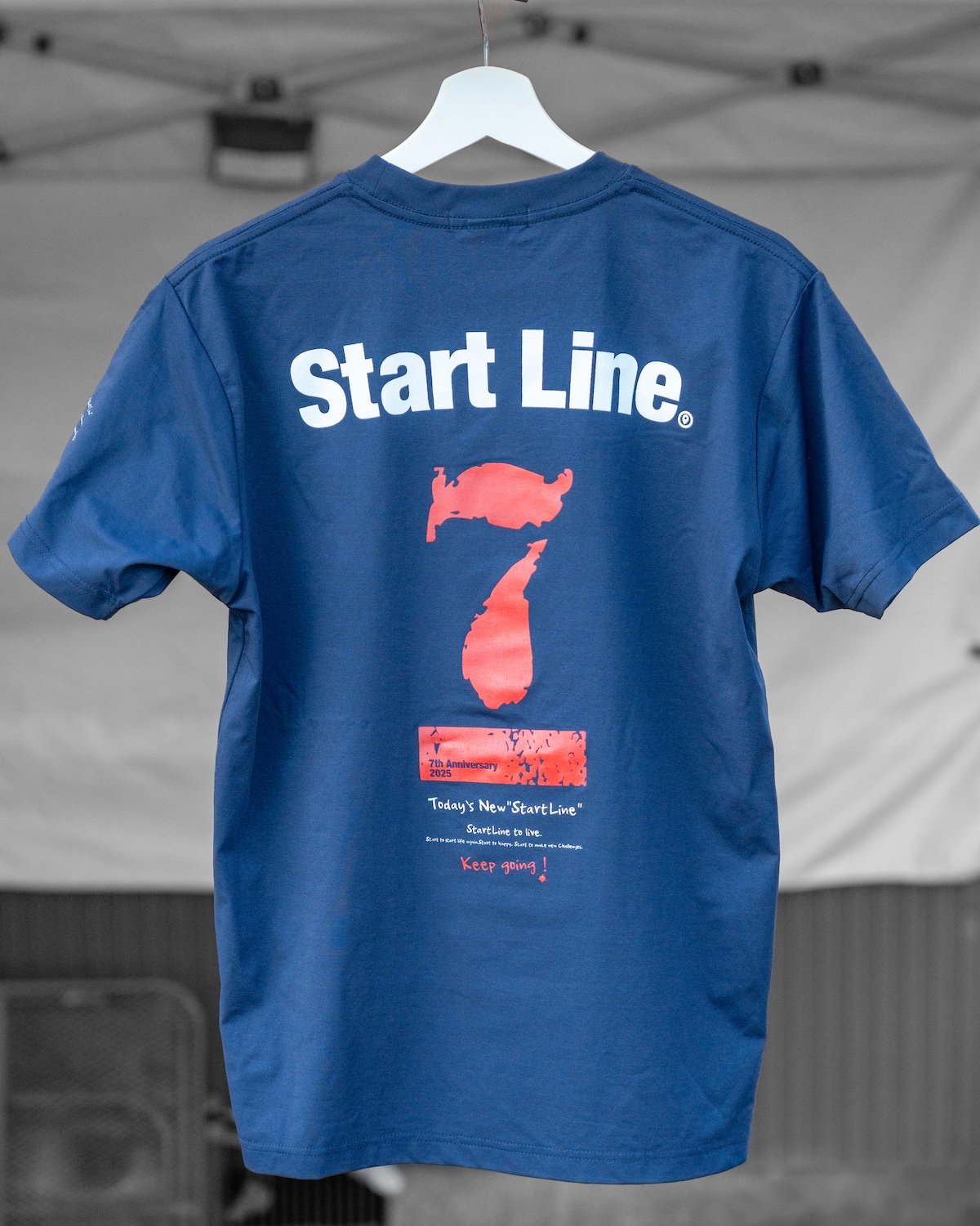 S残り2点】StartLine 7th Anniversary T-shirt／7周年記念T