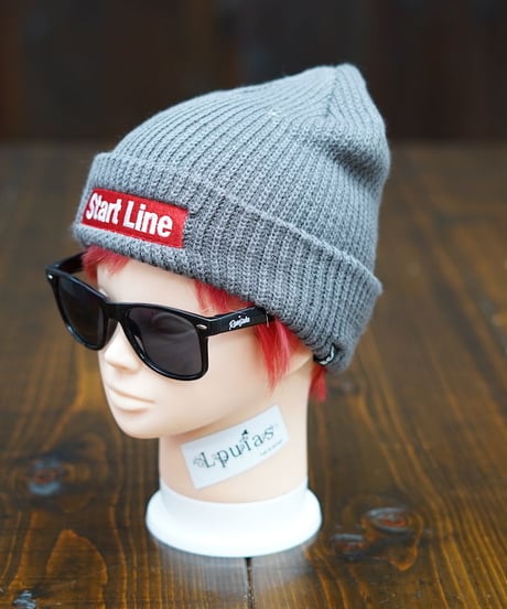 Box Logo Knit Cap／ボックスロゴキャップ（Charcoal／チャコール）