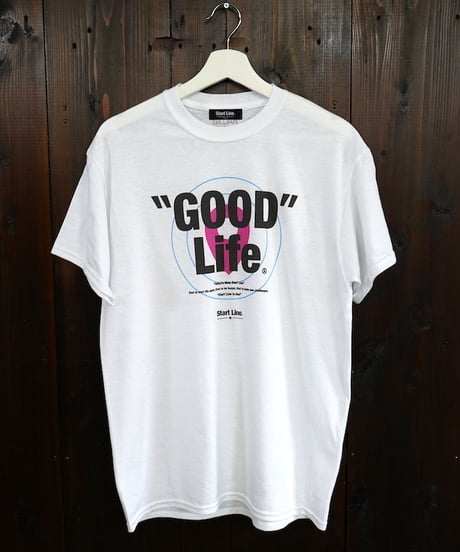 GOOD Life Active T-shirt／グッドライフアクティブTシャツ （White／ホワイト）