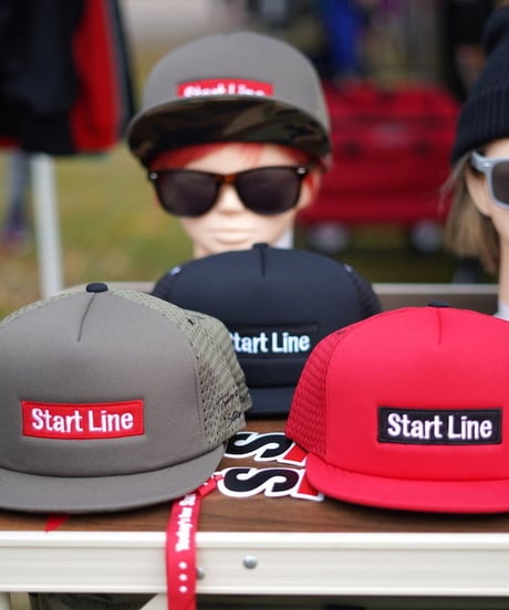 StartLine Box Logo Cap／ボックスロゴキャップ（Khaki／カーキ）