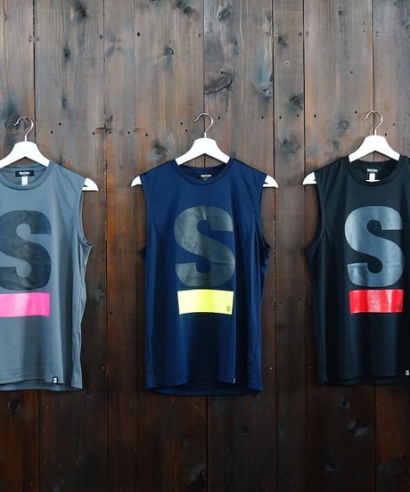 Big S Active No-sleeve／ビッグエスノースリ（Gray／グレー）