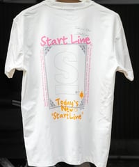 【L,XL残り1点】Back Frame T-shirt／バックフレームTシャツ（White／ホワイト）