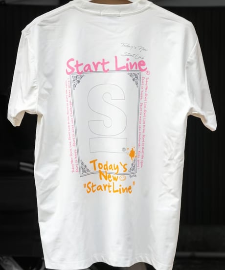 Back Frame T-shirt／バックフレームTシャツ（White／ホワイト）
