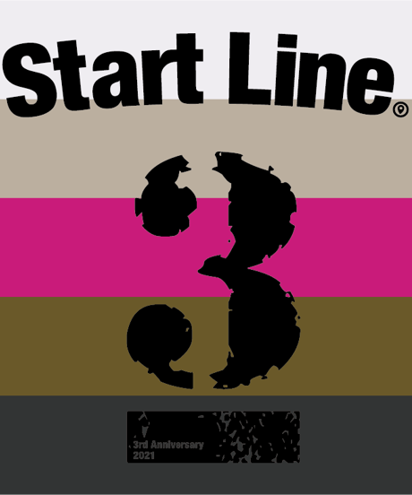 StartLine 3rd Anniversary T-shirt／3周年記念Tシャツ（White／ホワイト）
