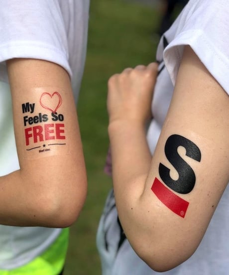 StartLine  Pack Tattoo Sticker／スタートラインパックタトゥーステッカー（12枚セット）