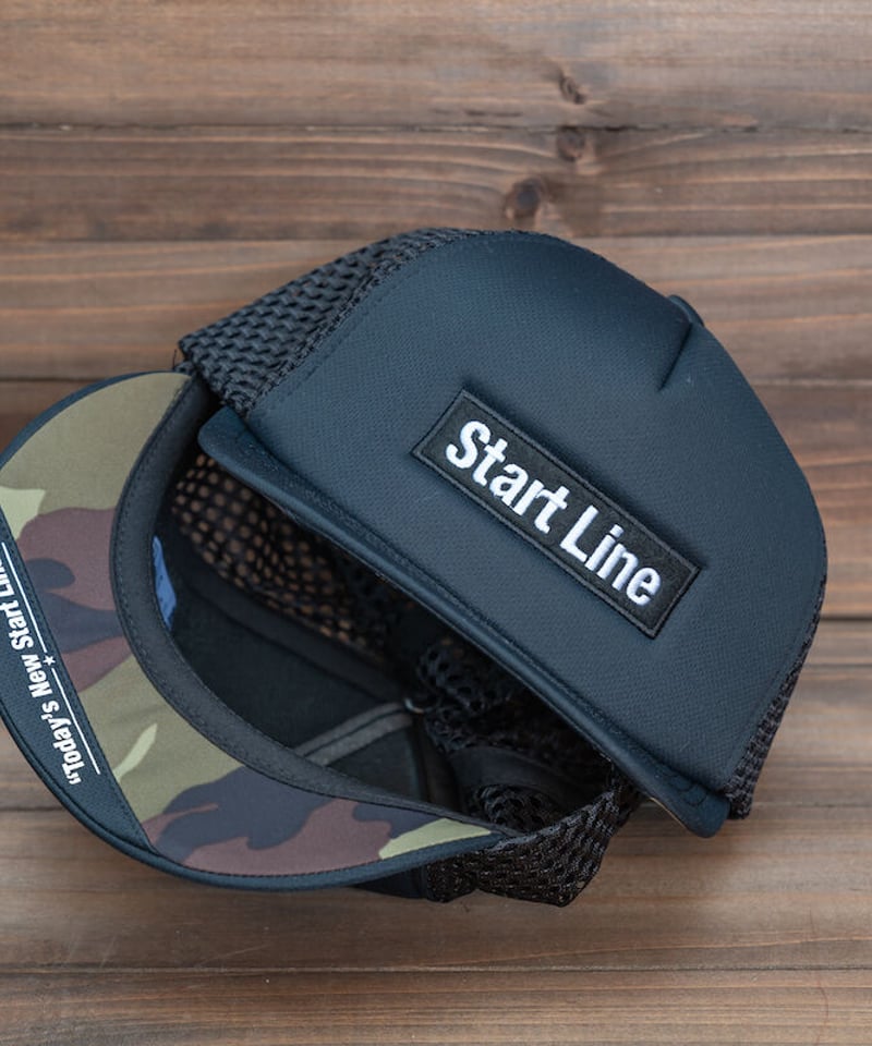 StartLine Box Logo Cap X／ボックスロゴキャップ（Black
