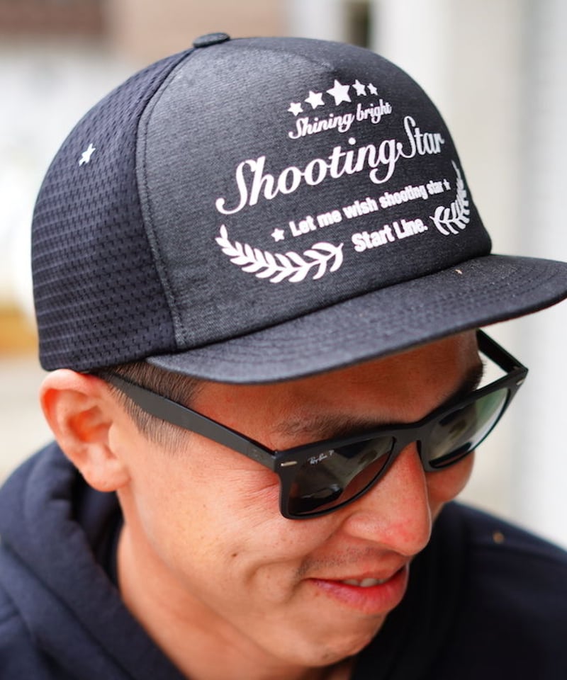 Shooting Star Denim Cap／シューティングスターデニムキャップ（Black